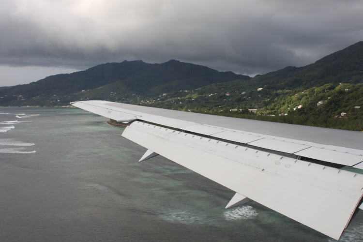 Landing on Mahé