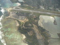 Flug nach Bird Island - Flughafen Mahé